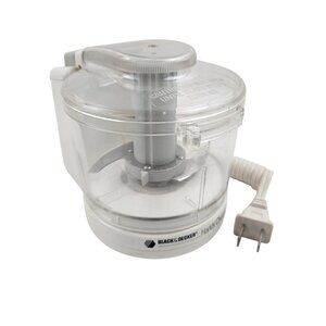 Black Decker Handy Chopper HC 2000 Mini Food Processor Kitchen Tool Tested Works